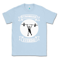 Dusty Blue Stronger Everday Classic Tee - Bettercallsaul