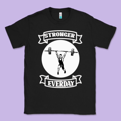 Stronger Everday Classic Tee Designed By Bettercallsaul