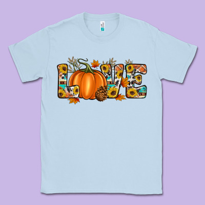 Fall Love Classic Tee Designed By Artiststas