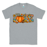 Heather Grey fall love Classic Tee - Artiststas
