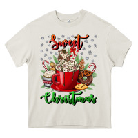 Cream Sweet christmas Heavy Core Tee - NancyCooperArtShop