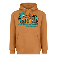 Meerkat with god all things are possible. cross Heavyweight Hoodie - AdoDesignShop