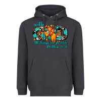 Smoke with god all things are possible. cross Heavyweight Hoodie - AdoDesignShop