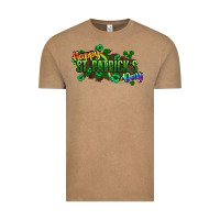 Vintage Coffee Happy St. Patrick's Day Vintage Tee - HowdyJamesFarm