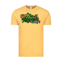 Vintage Mustard Happy St. Patrick's Day Vintage Tee - HowdyJamesFarm