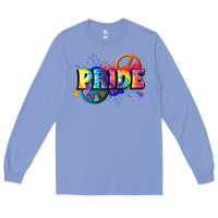Colony Blue Hippie pride Long Sleeve Tee - FaDigitalArtStudio