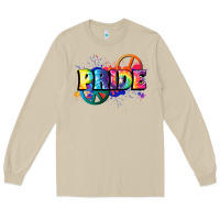 Mushroom Hippie pride Long Sleeve Tee - FaDigitalArtStudio