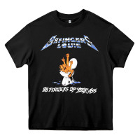 Black 88 FINGERS LOUIE ART Heavy Core Tee - maiPhamDesign