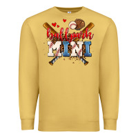 Antique Gold ballpark mini Premium Sweatshirt - AdoDesignShop
