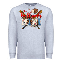 Heather Grey ballpark mini Premium Sweatshirt - AdoDesignShop