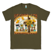 Army Green faith with cross Classic Tee - TumblerDesignByShophia