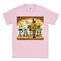 Bubblegum Pink faith with cross Classic Tee - TumblerDesignByShophia