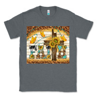 Charcoal Heather faith with cross Classic Tee - TumblerDesignByShophia