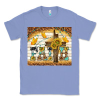 Colony Blue faith with cross Classic Tee - TumblerDesignByShophia