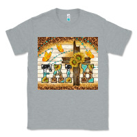 Heather Grey faith with cross Classic Tee - TumblerDesignByShophia