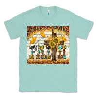 Seafoam faith with cross Classic Tee - TumblerDesignByShophia