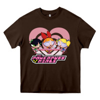 Chocolate Brown Vintage Classic American cartoon Movie Characters Mens Best Heavy Core Tee - maiPhamDesign