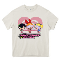 Cream Vintage Classic American cartoon Movie Characters Mens Best Heavy Core Tee - maiPhamDesign