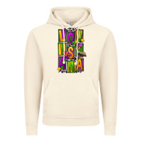 Vintage Artic mardi gras louisiana Vintage Hoodie - FaDigitalArtStudio