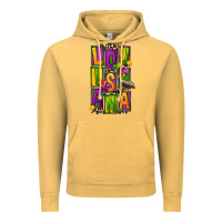 Vintage Mustard mardi gras louisiana Vintage Hoodie - FaDigitalArtStudio