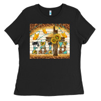 Faith With Cross Ladies Tee | Teevron