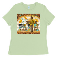 Matcha faith with cross Ladies Tee - TumblerDesignByShophia