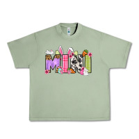 Oil Green Easter mini Urban Heavy Tee - OliviaCreatesArt