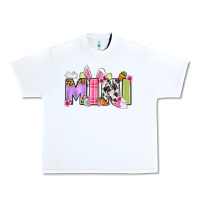 White Easter mini Urban Heavy Tee - OliviaCreatesArt