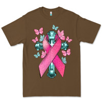 Cacao Cancer Cross Cancer Awareness Premium Tee - HowdyJamesFarm