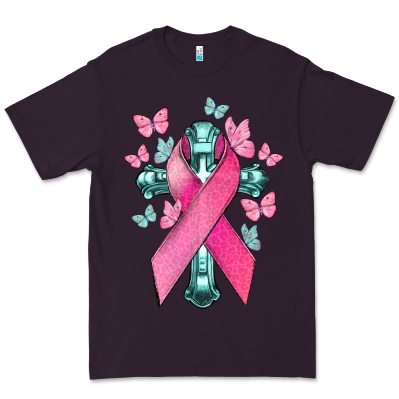 Cancer Cross Cancer Awareness Premium Tee by HowdyJamesFarm | Teevron