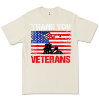 Bone thank you veterans service patriot veteran day american flag t shirt Premium Tee - maiPhamDesign