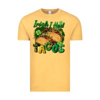 Vintage Mustard Irish i had tacos Vintage Tee - CowGirlArtShop