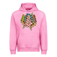 Fuchsia Pink little debbie tree cakes sunflower gemstone Urban Hoodie - JahusDesignShop