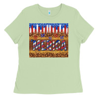 Matcha 'merica Ladies Tee - TumblerDesignByShophia