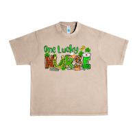 French Oak St. Patrick's One lucky Nurse Urban Heavy Tee - OliviaCreatesArt