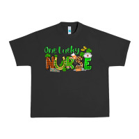 Pigment Black St. Patrick's One lucky Nurse Urban Heavy Tee - OliviaCreatesArt
