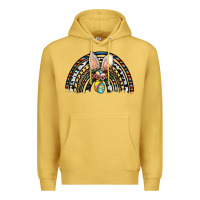 Antique Gold easter rainbow Premium Hoodie - CowhideDigitalArt