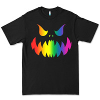 Black halloween gay lesbians pride pumpkin lgbt pride Premium Tee - maiPhamDesign
