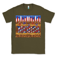 Army Green 'merica Classic Tee - TumblerDesignByShophia