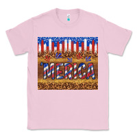 Bubblegum Pink 'merica Classic Tee - TumblerDesignByShophia