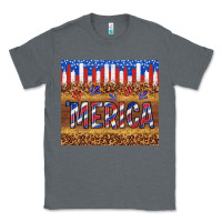 Charcoal Heather 'merica Classic Tee - TumblerDesignByShophia