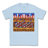 Dusty Blue 'merica Classic Tee - TumblerDesignByShophia