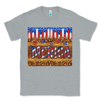 Heather Grey 'merica Classic Tee - TumblerDesignByShophia