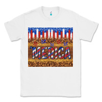 White 'merica Classic Tee - TumblerDesignByShophia