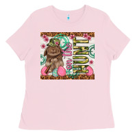 Bubblegum Pink on the hunt Ladies Tee - TumblerDesignByShophia