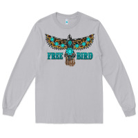 Moon Dust turquoise freebird Long Sleeve Tee - RanaPortraitStore
