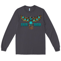 Smoke turquoise freebird Long Sleeve Tee - RanaPortraitStore