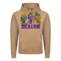 Vintage Coffee Tis the season crawfish Mardi Gras Vintage Hoodie - FaDigitalArtStudio