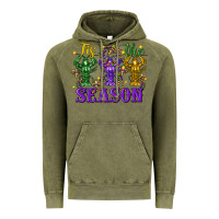 Vintage Olive Tis the season crawfish Mardi Gras Vintage Hoodie - FaDigitalArtStudio