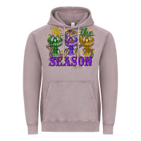 Vintage Zinc Tis the season crawfish Mardi Gras Vintage Hoodie - FaDigitalArtStudio